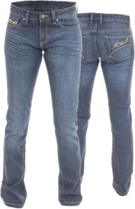 RST Ladies Straight Leg Textile Denim Jeans