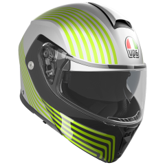 AGV StreetModular Iseo - Matt White/Black/Fluo Yellow