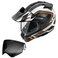 Arai Tour-X 5 Discovery Orange IN FREE Dark tint visor