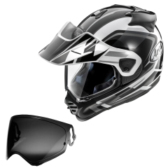 Arai Tour-X 5 Discovery White INC FREE Dark tint visor