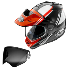 Arai Tour-X 5 Cosmic Red INC FREE Dark tint visor