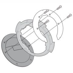 Givi BF03 Tanklock Flange Fits Honda