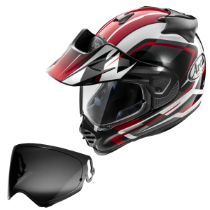 Arai Tour-X 5 Discovery Red INC FREE Dark tint visor