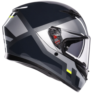 AGV K3 Shade Grey/Yellow Fluo