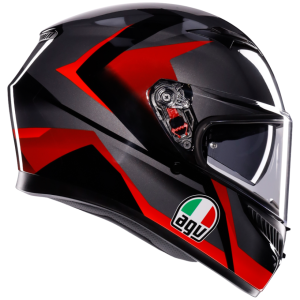 AGV K3 Striga Matt Black/Grey/Red